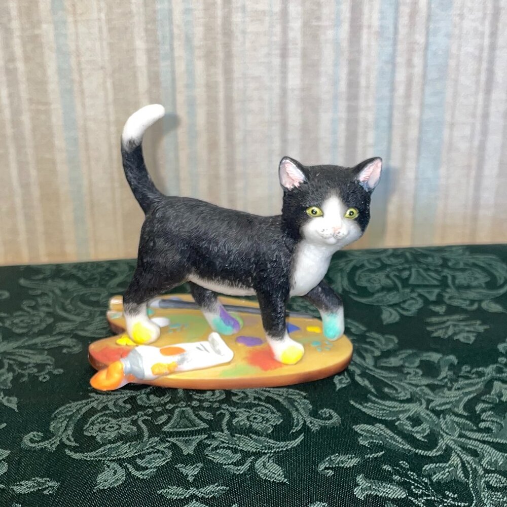 Like New Lenox American by Design Picatso Cat Figurine